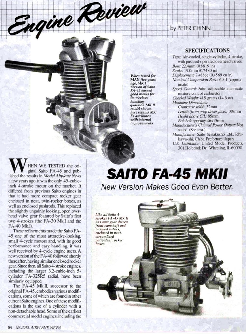 SAITO FA-45 MK2